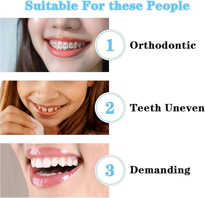 2 Pcs Wisdom Tooth Brush, End Tuft Toothbrush for Adult, Soft Small Head Orthodontic Toothbrush for Periodontal, Interdental Interspace, Dental Detail Cleaning