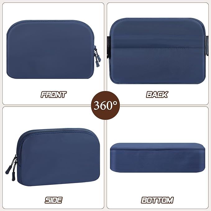 MoKo Fanny Packs for Women Men, Fashion Running Waist Packs, Crossbody Mini Bag Fanny Pack Belt Bag with Adjustable Strap for Running Outdoors Workout Travel Hiking Cycling-StrideForce Fitness