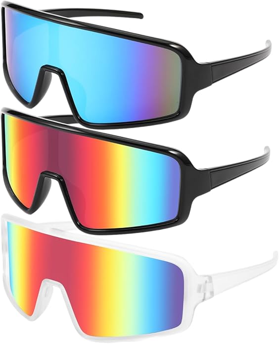 Karsaer Vision Sports Sunglasses Cycling Glasses Baseball Softball Sunglasses Unisex for Adult Youth Kids Boys Girls 8-16-StrideForce Fitness