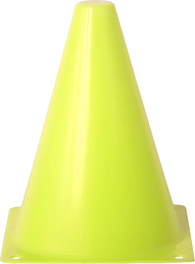 Cones for Sports Training, 7 Inches Tall & Visible, Durable and Easy to Handle Sports Cones, Ideal for All Kinds of Training Cones Activities and Field Practice Sport-StrideForce Fitness