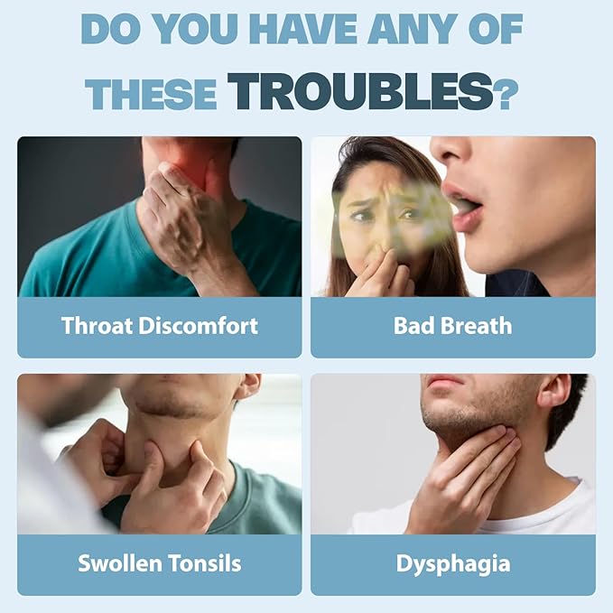 Tonsil Stone Mouthwash - Nature’s Tonsil Stone Mouthwash or Oral Rinse - Helps Soothe Tonsils, Remove Bad Breath and Relieve Dry Mouth, 100 ML