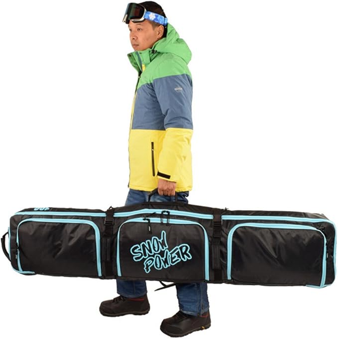 UNISTRENGH Fully Padded Snowboard Bag Waterproof Snow Sports Ski Boots&Helmet Equipment Bags-StrideForce Fitness