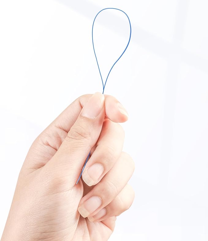 Bopika Floss Threaders Dental Floss for Braces, Bridges, and Implants 280 Count (Pack of 4)