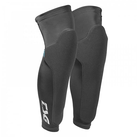TSG Dermis Pro A Knee & Shin Guard – Lightweight, Slim-Line BMX & Enduro Pads with ACF Impact Foam, Softshell Construction, Breathable Spandex Sleeve, Ergonomic Fit, Abrasion-Resistant, Flexible & Comfortable - Pull Over Design-StrideForce Fitness