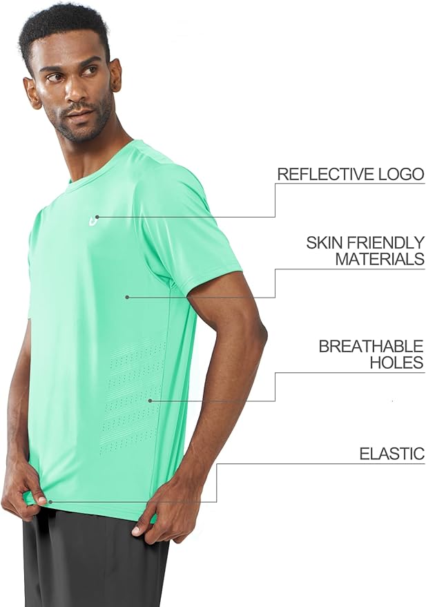 NORTHYARD Breathable 2.0™ Men's Athletic Workout T-Shirt-StrideForce Fitness