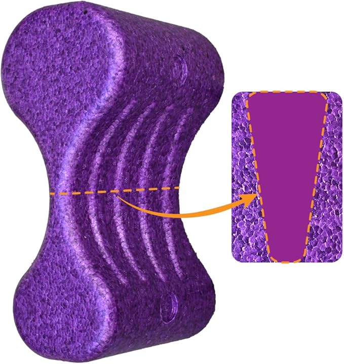 Taper8 Swim Training Pull Buoy by Ray-Board: No-Slip, Ergonomic, Premium, Pool aid, Leg and Hip Support, Performance-StrideForce Fitness