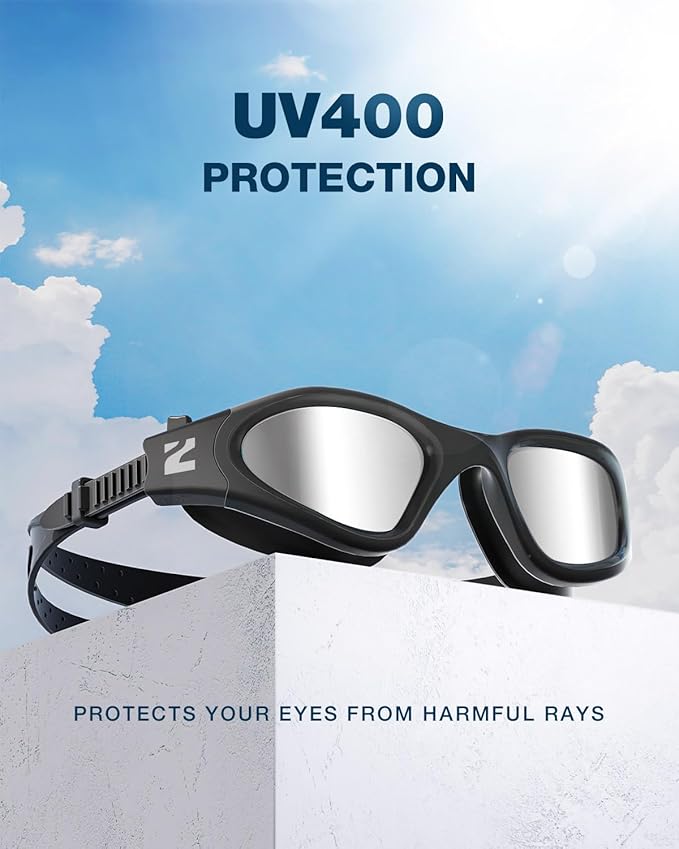 ZIONOR Swim Goggles, G1 SE Swimming Goggles Anti-fog for Adult Men Women-StrideForce Fitness
