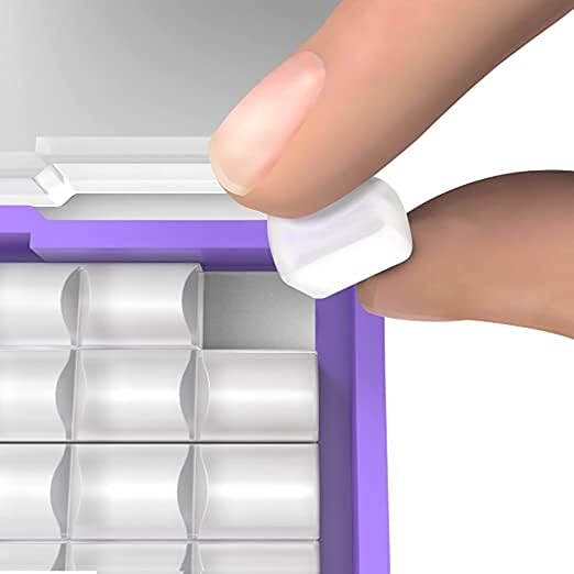 GUM - 723RQC Orthodontic Wax with Vitamin E and Aloe Vera, for Braces, Wires & Partial Dentures (Pack of 2)