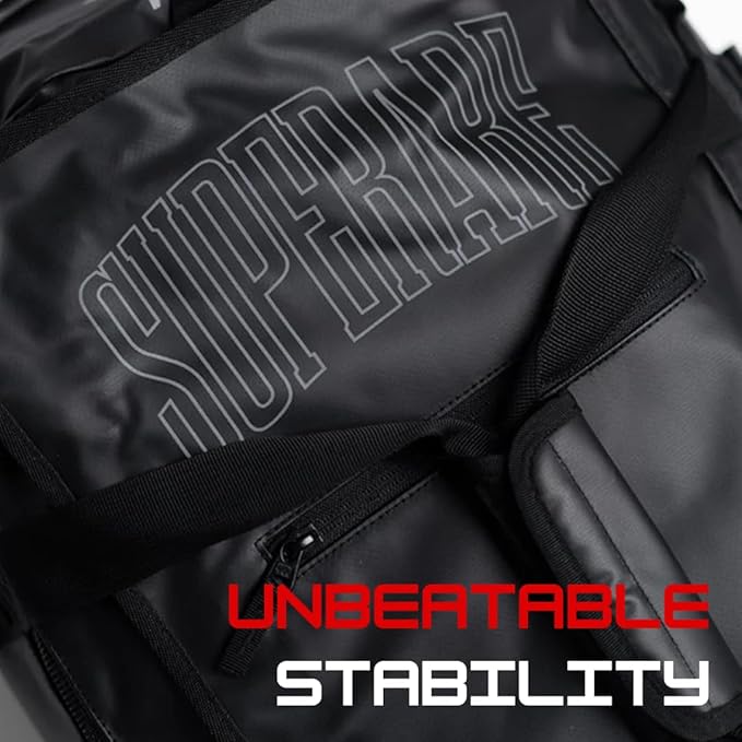 Superare Gear Bags - Gym Duffle Bag, Backpack, Tote Bag for MMA, Athletic Gym Boxing Bag - Enorme, Carico, Diario, Sporta-StrideForce Fitness