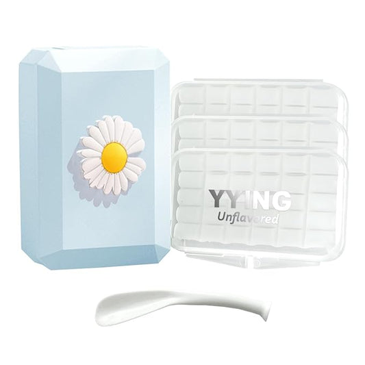 1+3 Pack Orthodontic Wax for Braces Aligners 120 Precut Wax Dots, Braces Wax, Hardcover Box Dental Wax with Mirror for Home Travel Office, Unscented