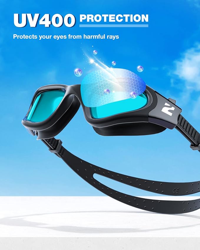ZIONOR Swim Goggles, G1 SE Swimming Goggles Anti-fog for Adult Men Women-StrideForce Fitness