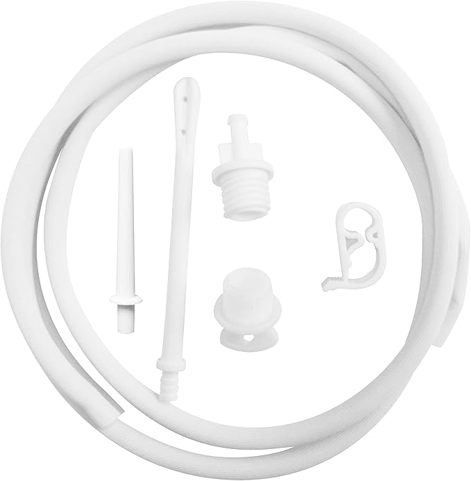 Abyclean Enema Bag Kit Rubber Anal Douche Vaginal Douche Enema Cleaner for Women’s or Man’s Health (Red, 2L)-StrideForce Fitness