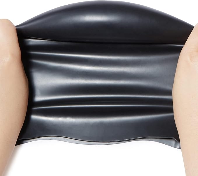 Amazon Basics Silicone Swim Cap-StrideForce Fitness