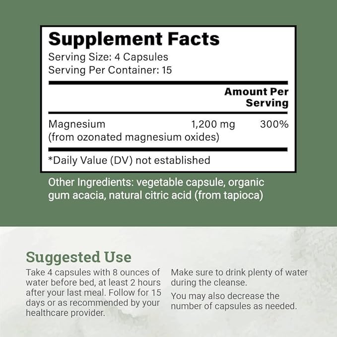 15 Day Gut Cleanse Detox For Women and Men - Vegan, Non-GMO Ingredients For Waist Loss and Constipation Relief With A 15 Day Cleanse Gut Support Without Cramping, As Seen On TikTok (60 Capsules)-StrideForce Fitness