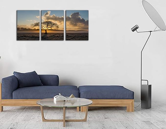 Yetaryy Inspirational Wall Art Tree of Life landscape Motivational Canvas Painting Modern Inspiring Entrepreneur Quotes Posters and Prints Artwork Inspiration Motivation Office Home Decorations-StrideForce Fitness