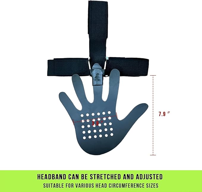 Generic Headgear Blocking Guards Basketball Defensive Mask, 3D Eye-Blocking Shooting Dribble Training Mask, Guard Shooter Jump Shot Basketball Game Training Equipment, Improving Skills, Black-StrideForce Fitness