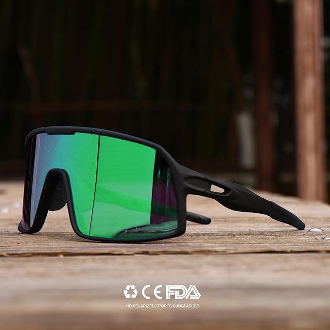 Polarized Sports Sunglasses for Men and Women Cycling Glasses UV Protection Goggles for Mountain Bike Running Fishing-StrideForce Fitness