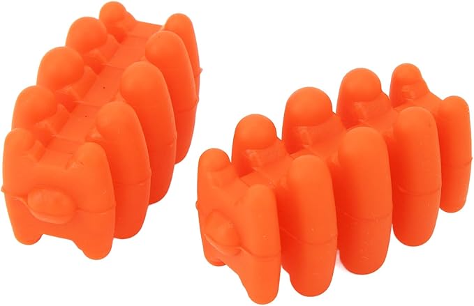 FOSA Archery Bow Limbs Stabilizer, Silicone, Universal Vibration Dampener, for (Orange)-StrideForce Fitness