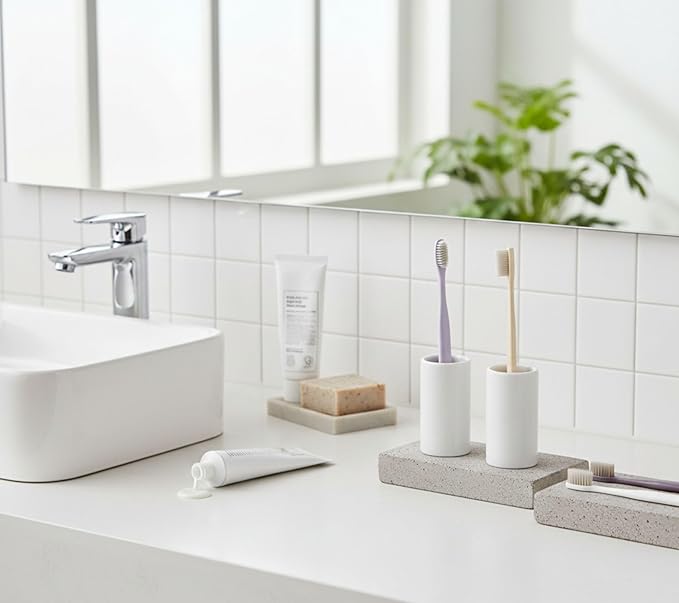 DASOM Soft Toothbrushes (Regular Size Head), Periodontist Design Tapered Bristles for Sensitive Teeth & Receding Gums 10 Count, Assorted Colors