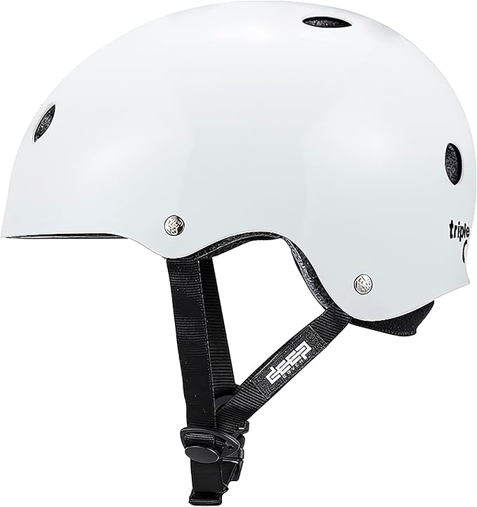 Triple Eight Deep Cover Helmet - Ideal for Skateboarding, Bicycling, BMX, and Roller Skating-StrideForce Fitness