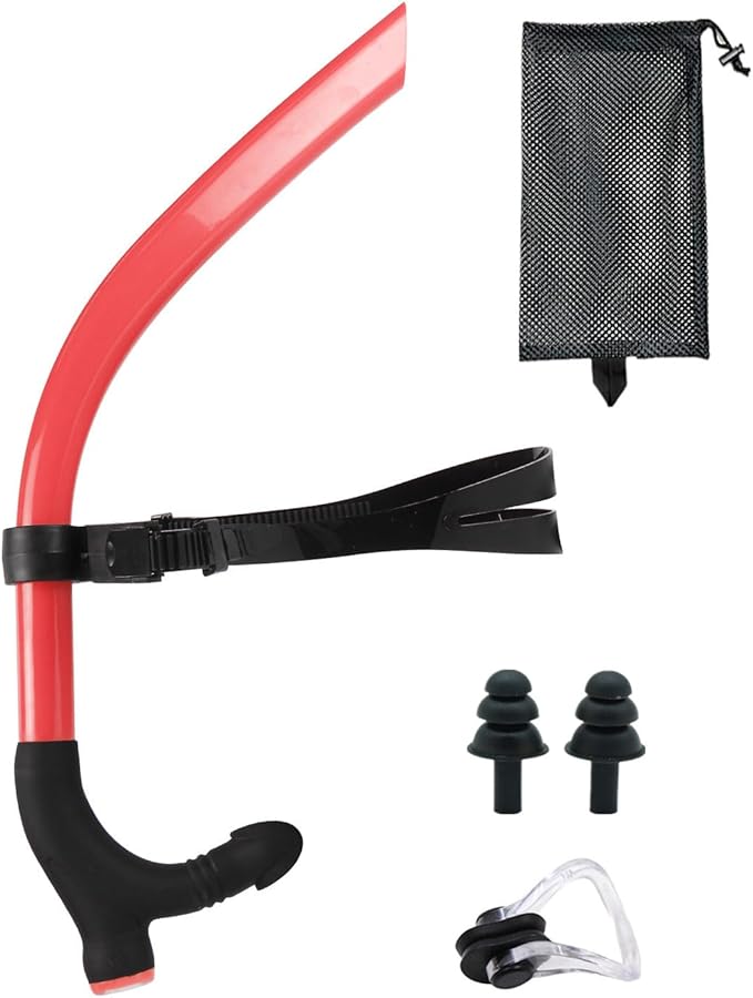 Snorkel Swim Training Practice Freestyle Learn to Swim for Pool Swimming and Open Water Snorkeling-StrideForce Fitness