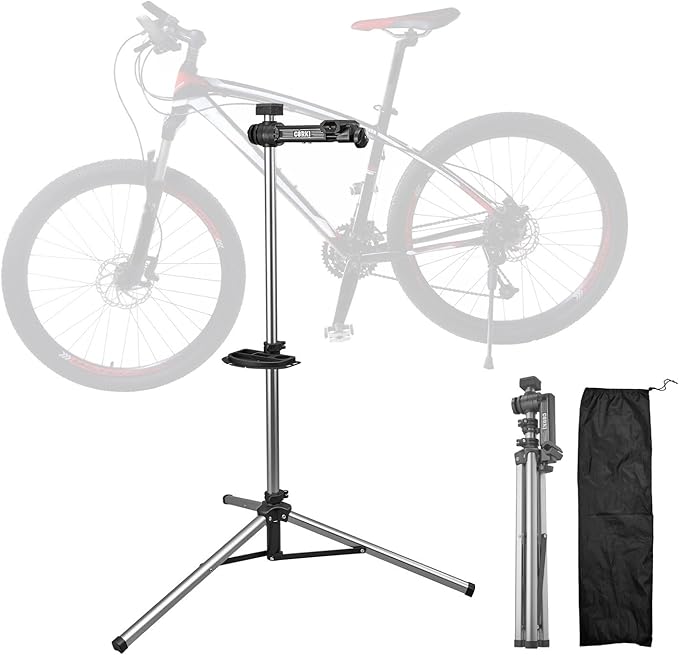 corki Cycles Bicycle Repair Stand Maintenance Work Stand - Max 38Kg or 83.8 lbs Home Portable Bike Mechanics Workstand-StrideForce Fitness