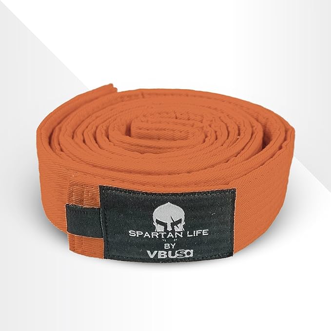 Karate Belt, All-Purpose Martial Arts Belt, Judo, Taekwondo Belt, Durable MMA Color Rank TKD Belt Size 0-6.-StrideForce Fitness