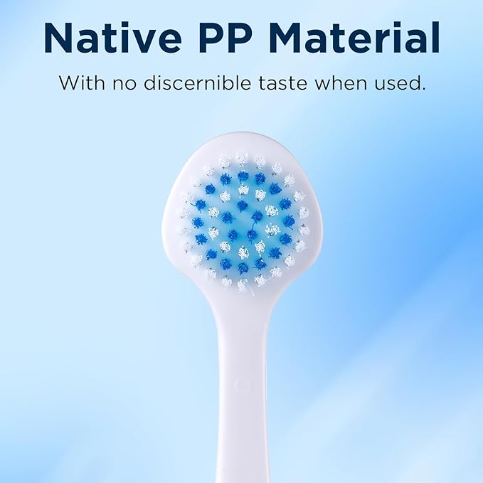 Tongue Brush (6 Pack), Tongue Cleaner for Adults & Kids, Oral Hygiene Essentials