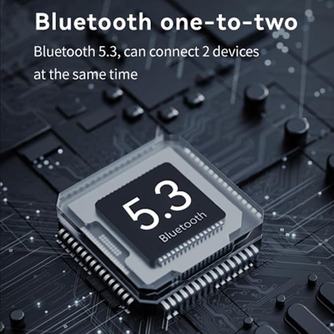 IHAO Open Ear Air Conduction Bluetooth Headphone Dual Mic Rotatable Boom Mic Active Noise Cancellation IPX5 Waterproof Bluetooth 5.4 Pain-Free Design for Sports Work Outdoor Activities-DG09 Black-StrideForce Fitness