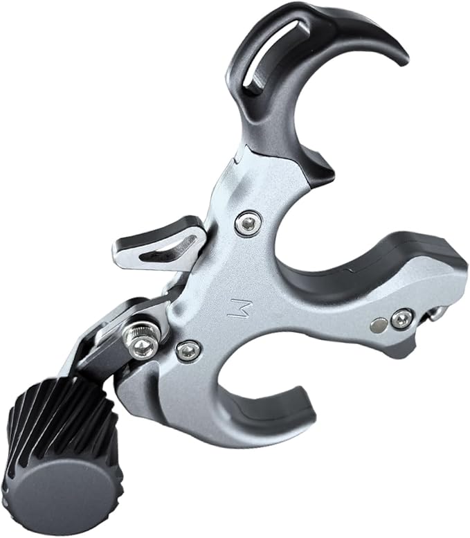Compound Bow Aid Releaser with Wrist Straps and Adjustment Tool,Archery Release Aids with 3 Thumb Release Adjustable,Aluminum Alloy Aids.for Left and Right Handers.-StrideForce Fitness