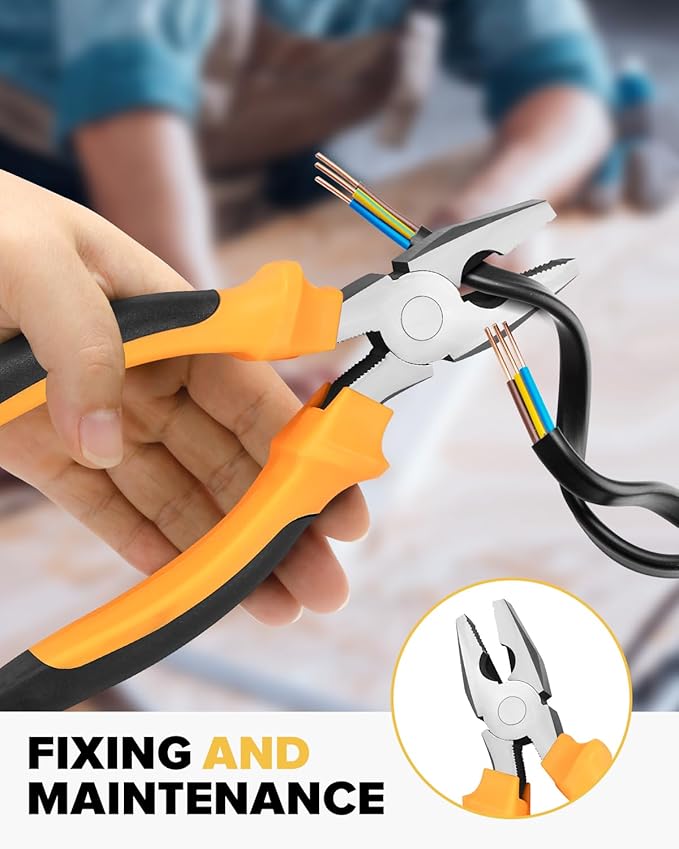 24pcs Home DIY Tool Kit for Household, Office & Garage - General Repair Small Hand Tool Set with Storage Case-StrideForce Fitness