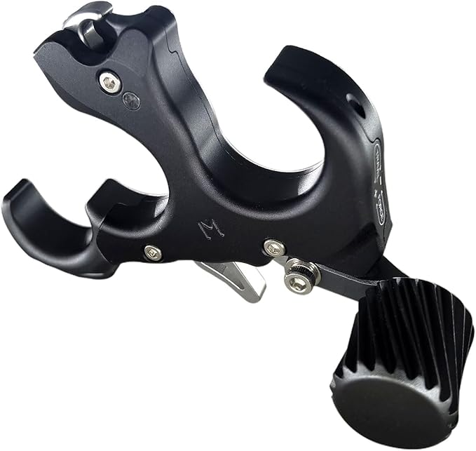 Compound Bow Aid Releaser with Wrist Straps and Adjustment Tool,Archery Release Aids with 3 Thumb Release Adjustable,Aluminum Alloy Aids.for Left and Right Handers.-StrideForce Fitness