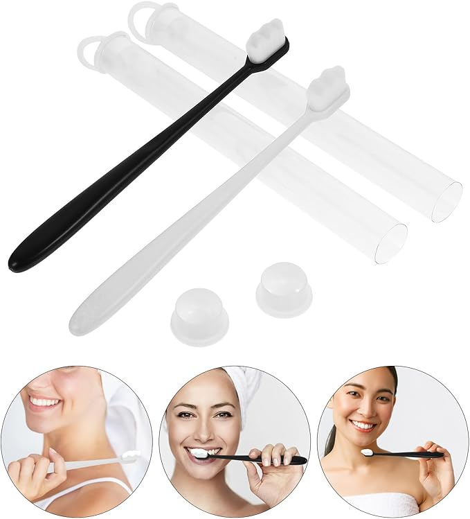 FUOYLOO 10Pcs Ultra Soft Toothbrushes for Women and Pregnant Adults Micro Nano Bristles for Gentle Gum Care Deep Cleaning Teeth and Tongue Residue Manual Toothbrush