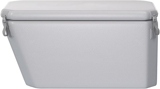 DEEPTIME Angled Portable Ice Bath Tub Cold Plunge,Outdoor Cold Plunge,For Athletes Fitness Recovery,Chiller Compatible,Gray-StrideForce Fitness