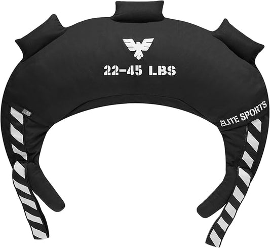 Elite Sports Bulgarian Canvas Bag, Fitness Canvas MMA Gym Cross Workout Training Sandbag 17, 25, 33, 45 lbs (UNFILLED)-StrideForce Fitness