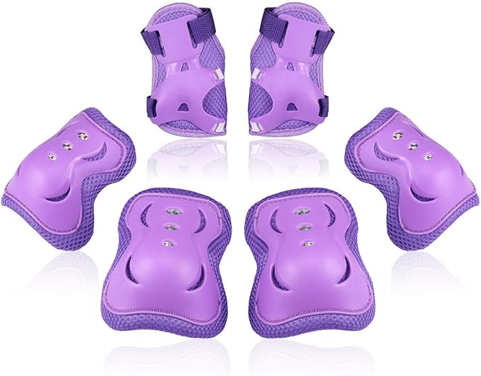 BOSONER Kids/Youth Knee Pad Elbow Pads Guards Protective Gear Set for Roller Skates Cycling BMX Bike Skateboard Inline Skatings Scooter Riding Sports-StrideForce Fitness