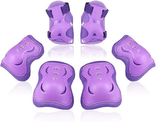 BOSONER Kids/Youth Knee Pad Elbow Pads Guards Protective Gear Set for Roller Skates Cycling BMX Bike Skateboard Inline Skatings Scooter Riding Sports-StrideForce Fitness