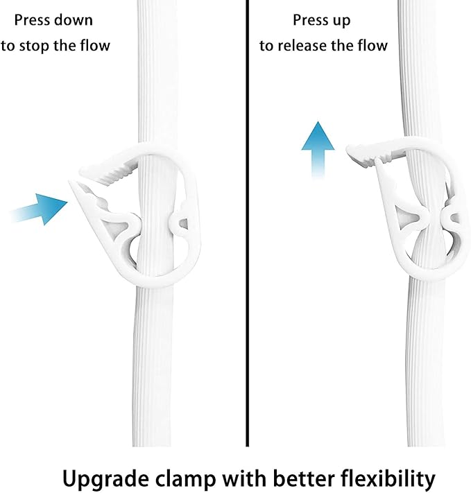 Abyclean Enema Bag Kit Rubber Anal Douche Vaginal Douche Enema Cleaner for Women’s or Man’s Health (Yellow, 2L)-StrideForce Fitness