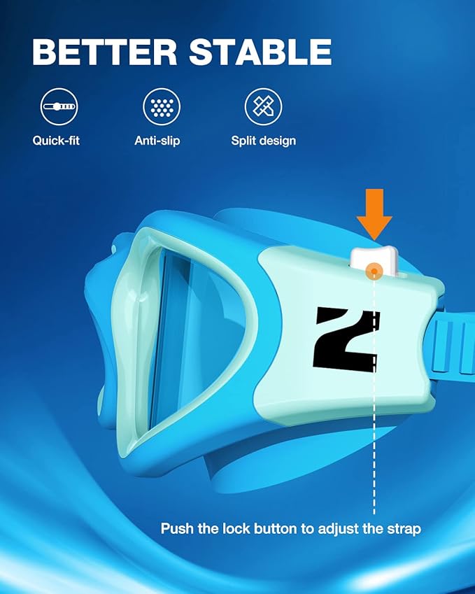 ZIONOR Swim Goggles, G1 SE Swimming Goggles Anti-fog for Adult Men Women-StrideForce Fitness