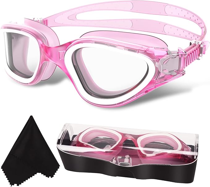 WIN.MAX Polarized Swimming Goggles Swim Pool Goggles Anti Fog Anti UV No Leakage Clear Vision for Men Women Adults Teenagers-StrideForce Fitness