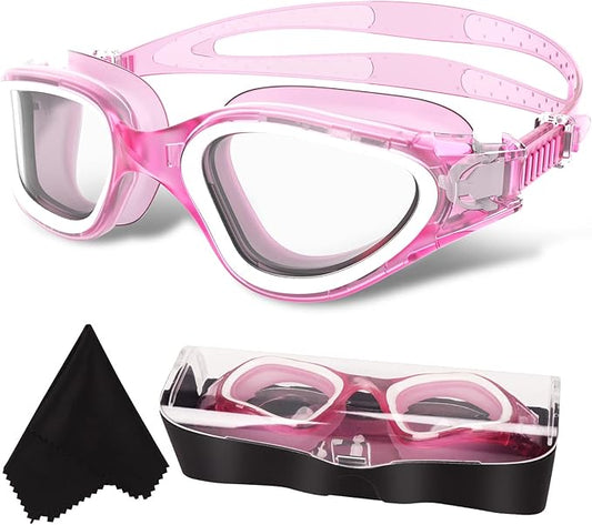 WIN.MAX Polarized Swimming Goggles Swim Pool Goggles Anti Fog Anti UV No Leakage Clear Vision for Men Women Adults Teenagers-StrideForce Fitness