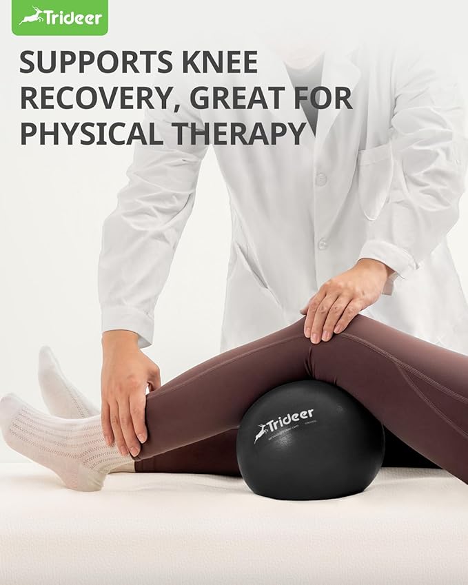 Trideer Pilates Ball - 9 Inch Core Ball for Physical Therapy, Yoga, Stability & Workout - Office & Home Gym-StrideForce Fitness