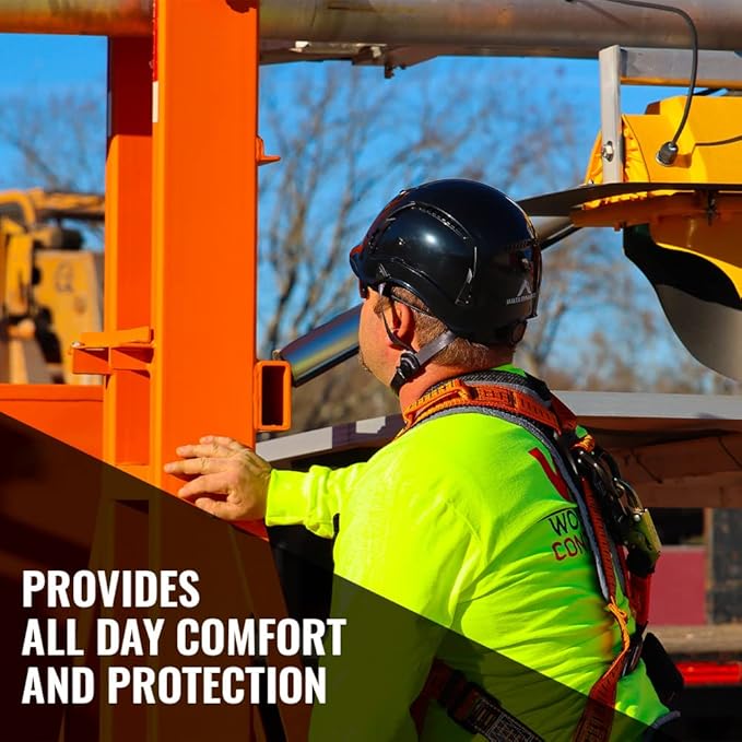 Malta Dynamics APEX Type 2 Safety Helmet – OSHA and ANSI Z89.1 Compliant Safety Hard Hats for Construction Workers and Vented Helmet for Head Protection-StrideForce Fitness