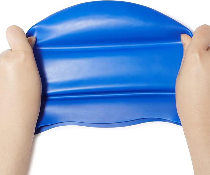Amazon Basics Silicone Swim Cap-StrideForce Fitness