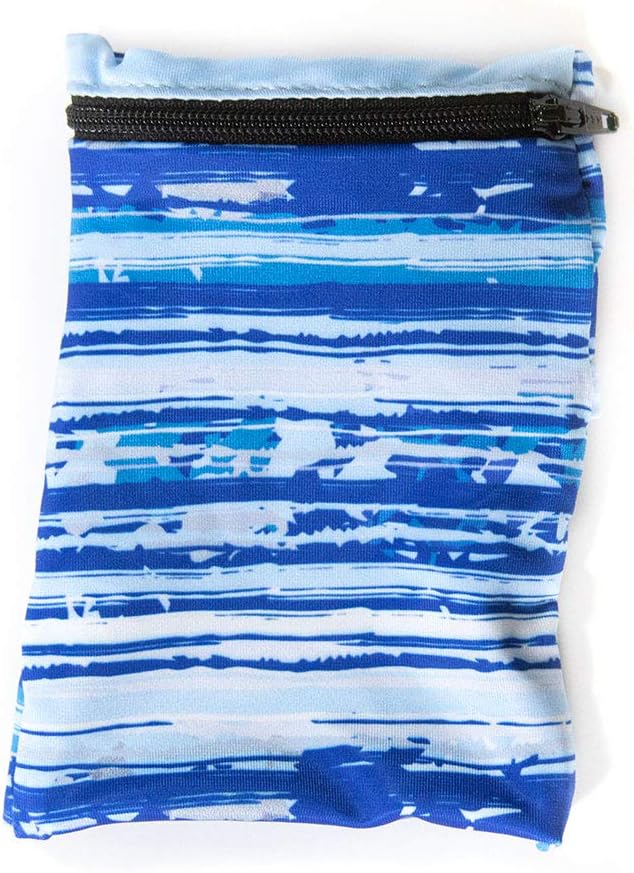 Sprigs Banjees 2 Pocket Wrist Wallet/Wrist Band/Wrist Pocket for Travel, Walking, & Running. Wallet Pouch That Holds Cash, Card, ID's, and More-StrideForce Fitness