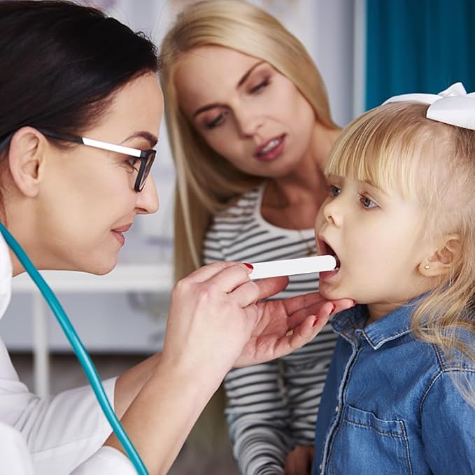 20pcs Plastic Tongue Scrapers, Lip Cheek Retractors, Tongue Depressor Spatulas for Instrument Healthy Oral Care Help Fight Bad Breath