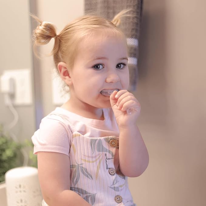 U Shaped Kids Toothbrush 4 Pack, U-Type Whole Mouth Toothbrush for Kids (Age 2-6)