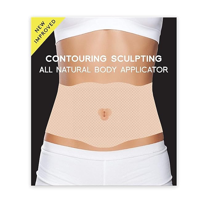 All Natural Moisturizing Body Applicator Wrap – Easy to Use Body Wrap -Anti Cellulite Solution- Firming Toning Tummy Wrap (12 Count (Pack of 1))-StrideForce Fitness