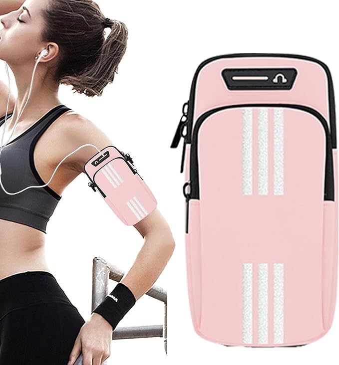Running Armband, Cell Phone Purse Small Crossbody Bags for Women Men Kids Pouch for iPhone 15/14/13 pro/Plus/xs/xr/xs max, Galaxy S22 Ultra and More-StrideForce Fitness