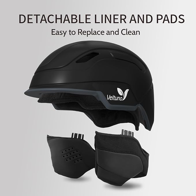 Ski Helmet for Women, Men & Youth, Snowboard Helmet with 7 Individual Air Vents, Snow Helmet with ABS PC Shell, EPS Foam, Dial Fit, Removable Fleece Liner and Ear Pads, Goggles Compatible-StrideForce Fitness